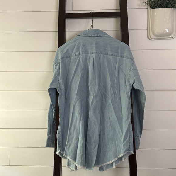 NWOT Aerie Jean Shirt - Picture 2 of 4